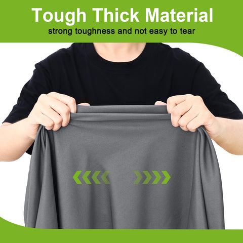 Smiry machine washable round tablecloth offers easy cleanup after gatherings.