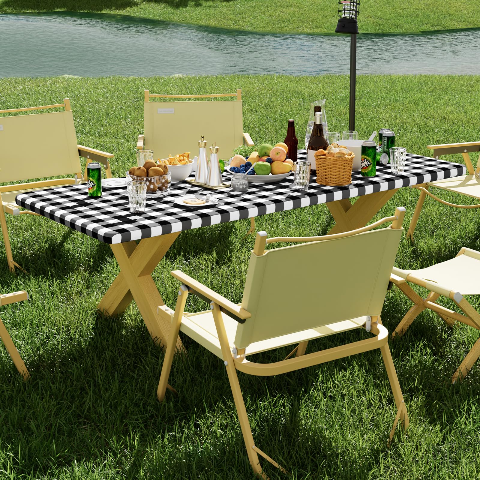 Smiry double-sided waterproof design protects the surface during spills.
