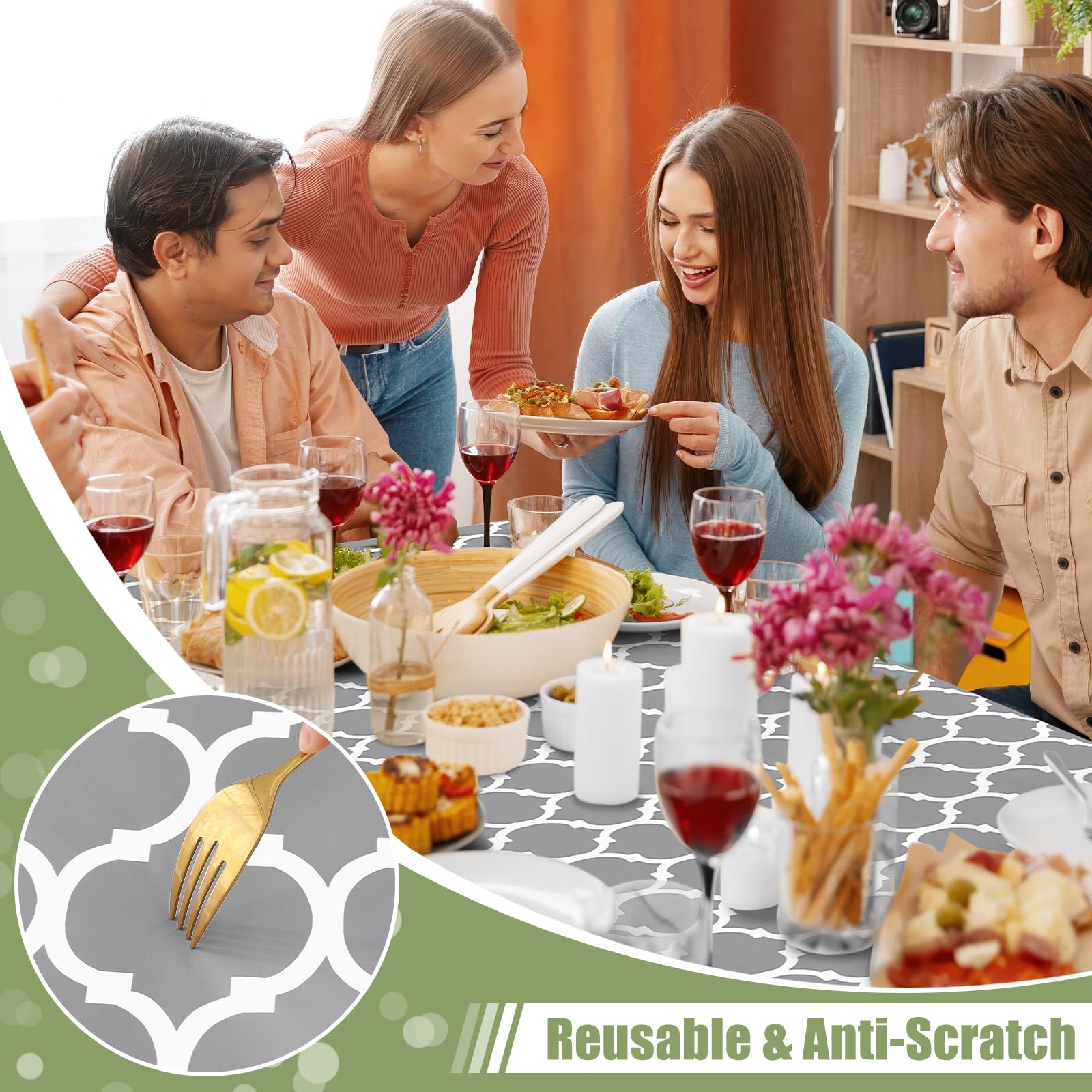 Smiry reusable design stands up to repeated use and cleaning.
