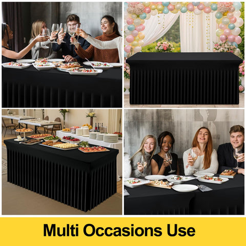 Smiry tablecloth in banquet setting showing versatile use
