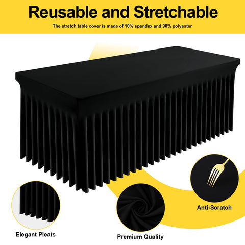 Smiry tablecloth close-up stitching highlighting durability for long-lasting use