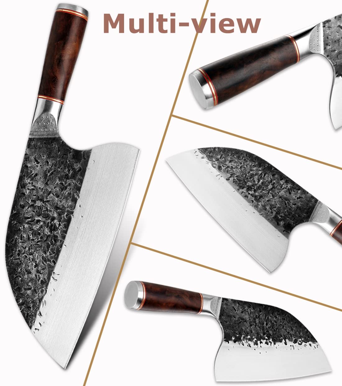 Smith Chu 7Cr15Mov steel for rust resistance and lasting edge