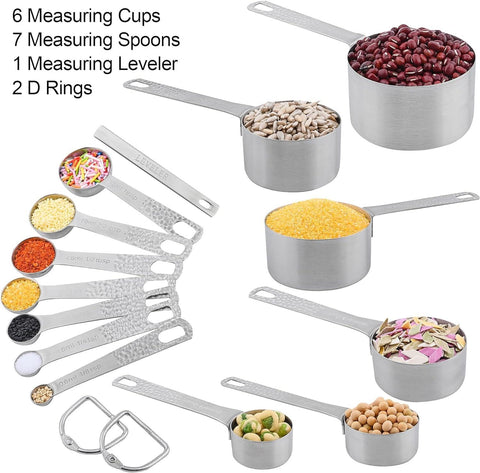 Smithcraft dishwasher safe measuring set for easy cleanup after cooking