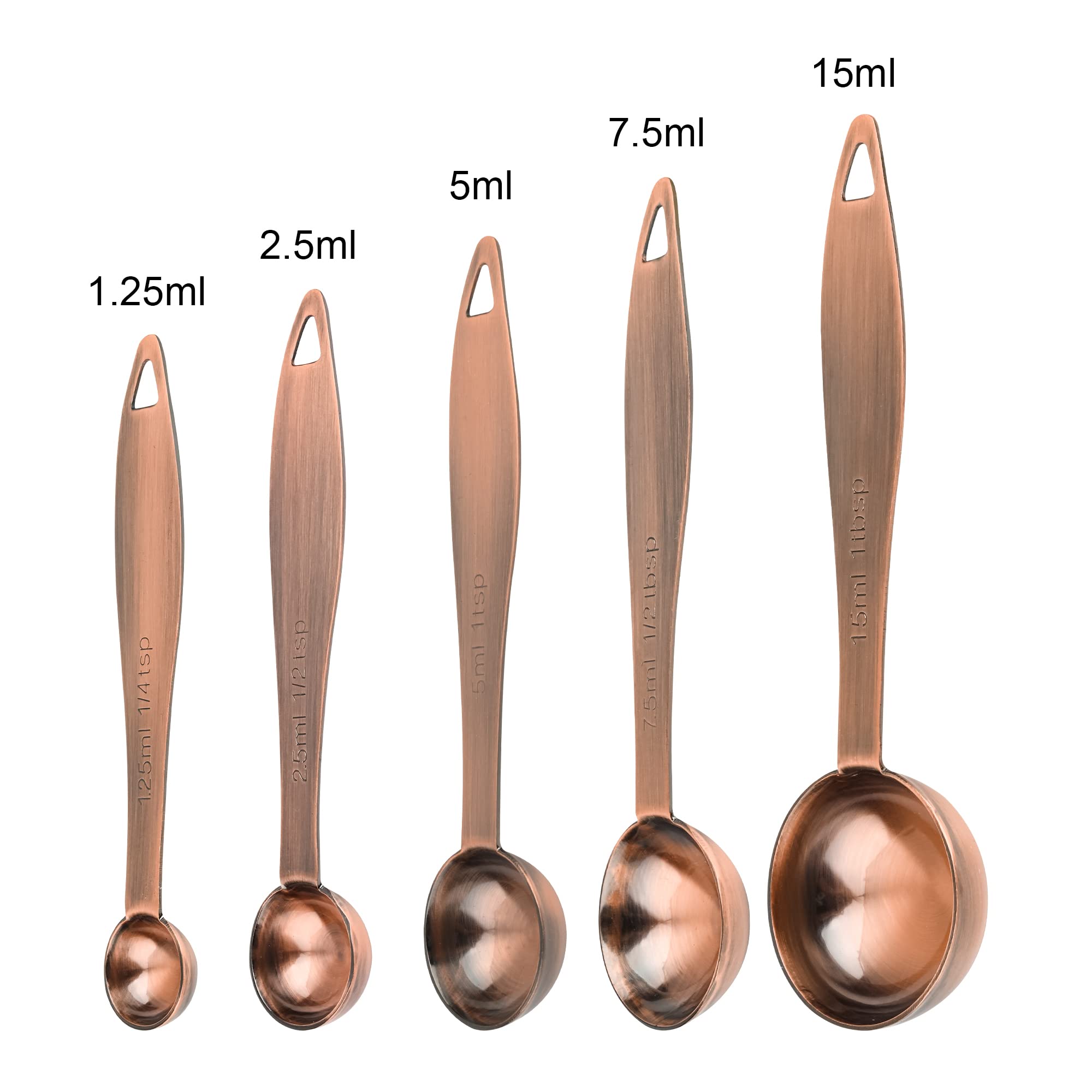 Included leveler helps even dry ingredients with accurate leveling in Smithcraft set.