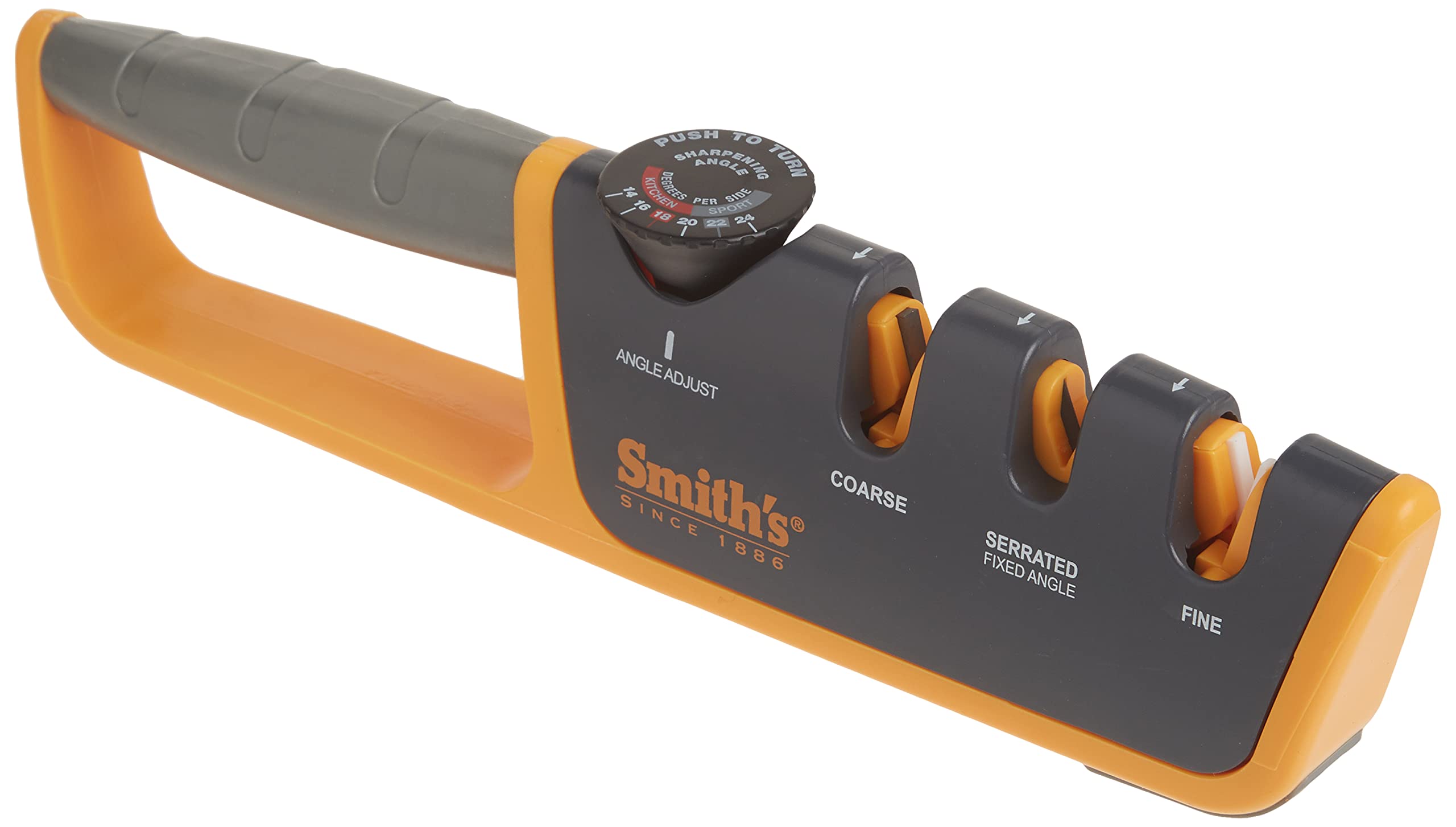 Smith’s sharpener shows fine stage for final edge polish