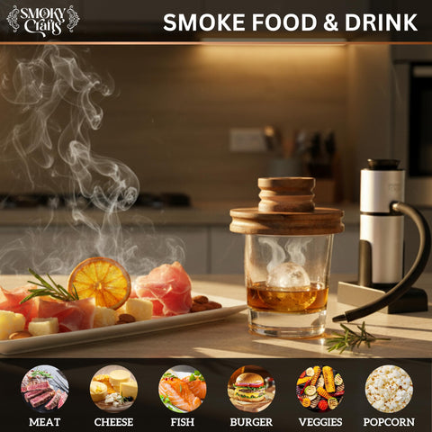 Smoky Crafts Apple Cherry chips pack for versatile wood smoked profiles.