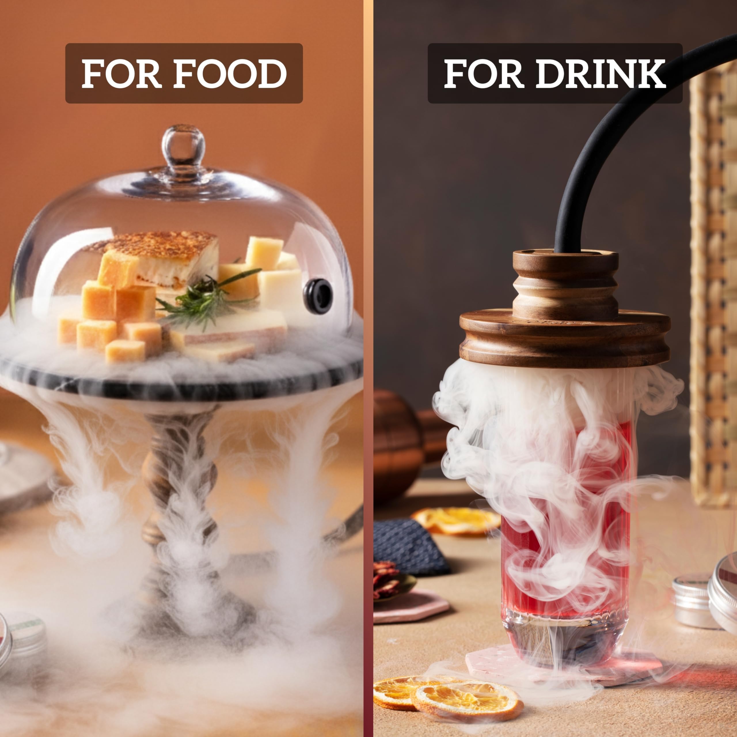 Smoky Crafts apple and cherry chips infuse subtle fruity smoke notes.