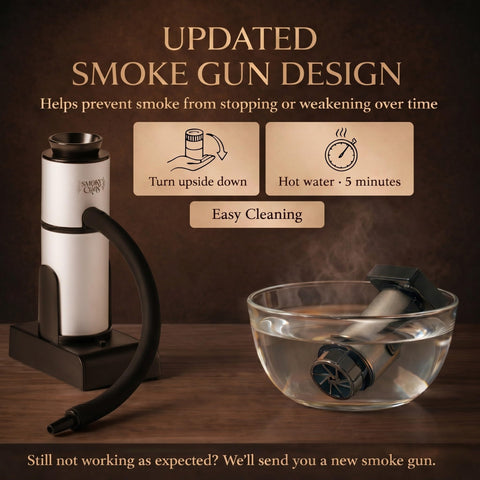 Smoky Crafts cupula cristal 8 pulgadas protege alimentos con humo aromático
