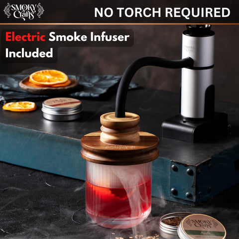 Smoky Crafts kitchen-grade smoker accessories for easy setup and cleanup.