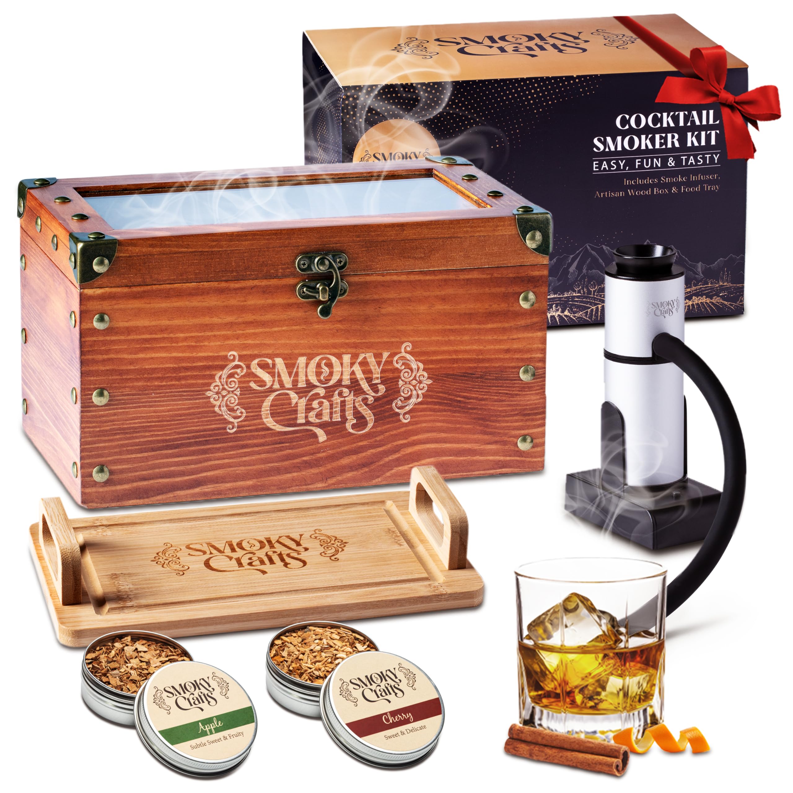 Smoky Crafts smoker kit box presentation ideal for gifting and home entertaining.