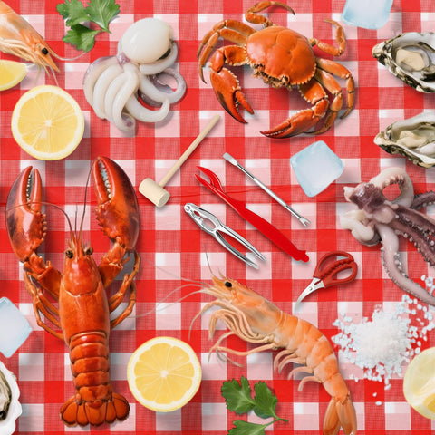 SmoothNovelty shellfish forks for precise meat pickup