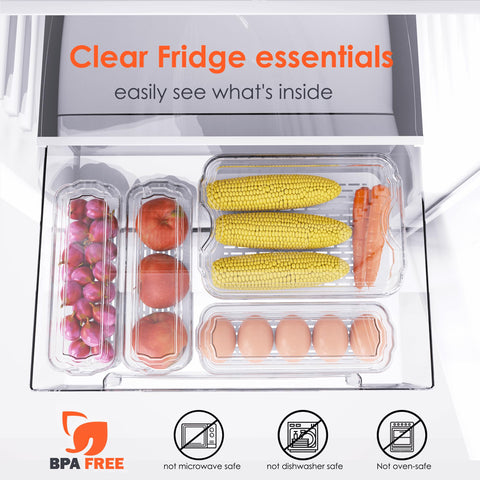 SMRCAD freezer storage with drain tray design elevates produce for dry storage.