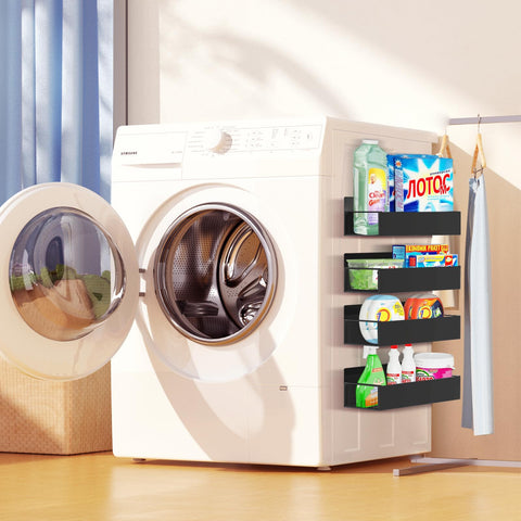 SMRCAD versatile placement on fridge, laundry room, or countertops.