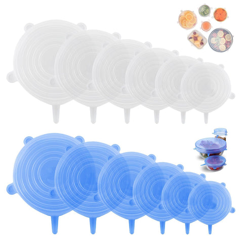 Smrtcol silicone stretch lid 2.6 inch seals small bowl to keep leftovers fresh