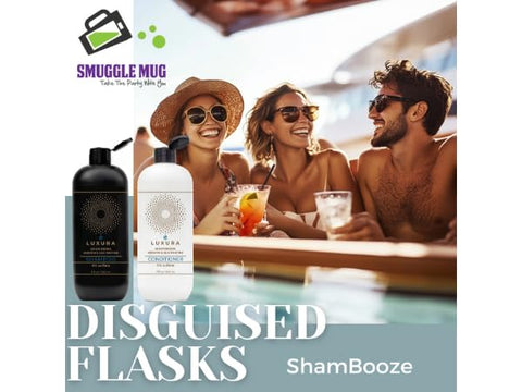 Smuggle Mug ShampBooze discreet label collection for personalized disguise.