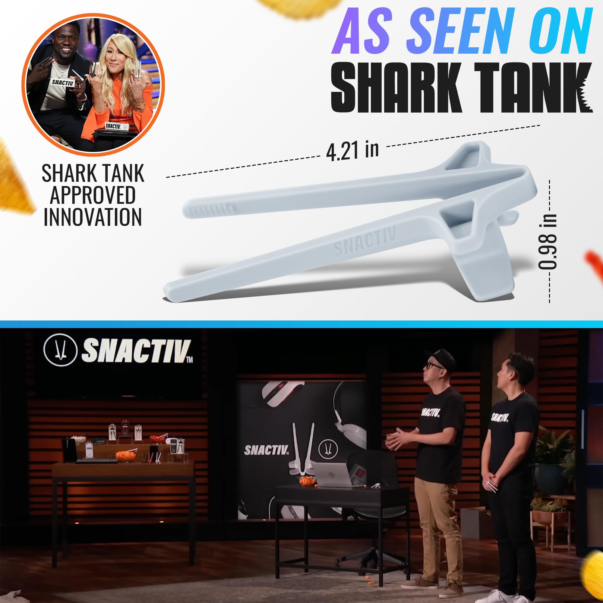 SNACTIV LITE Shark Tank approved design for snack access during sessions.
