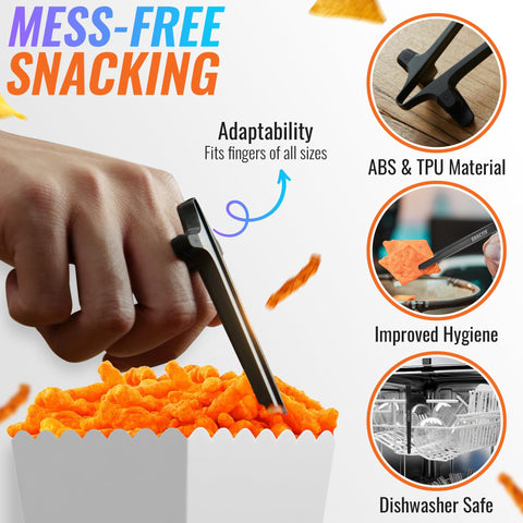 SNACTIV PRO ergonomic design with soft-touch finger slots for all sizes.