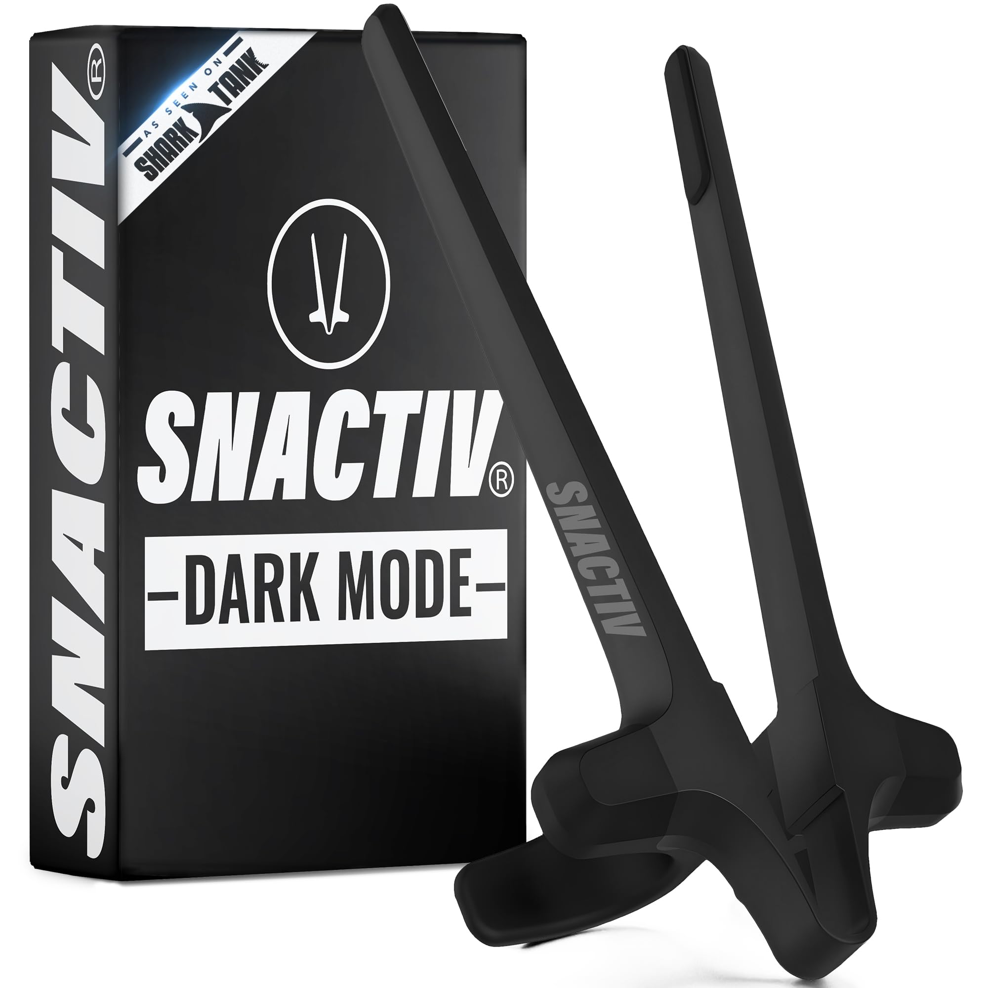 SNACTIV PRO finger chopsticks in hero shot for easy, mess-free snacking during gaming.