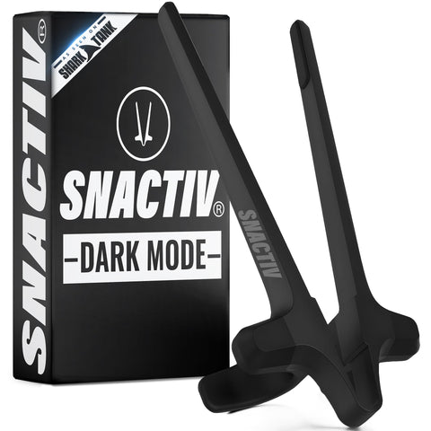 SNACTIV PRO finger chopsticks in hero shot for easy, mess-free snacking during gaming.