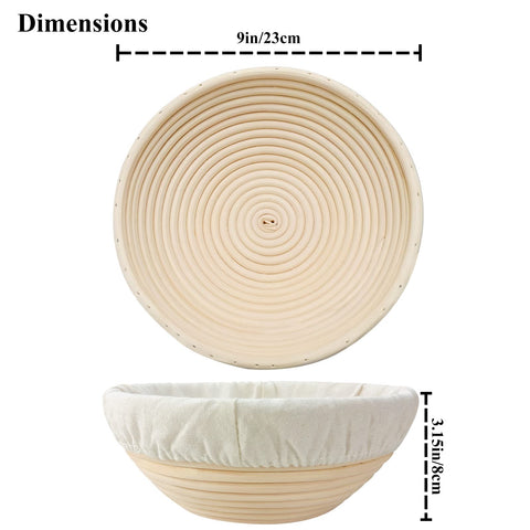 SnailDigit Banneton dust flour for reliable proofing.