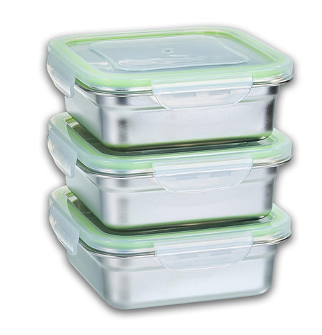 SnapMate BPA-free snap-lock lid with airtight seal keeps food fresh.