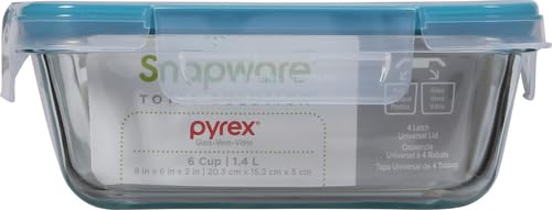 Snapware top-rack dishwasher-safe design for easy cleaning.