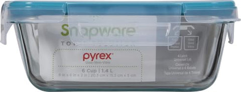 Snapware top-rack dishwasher-safe design for easy cleaning.