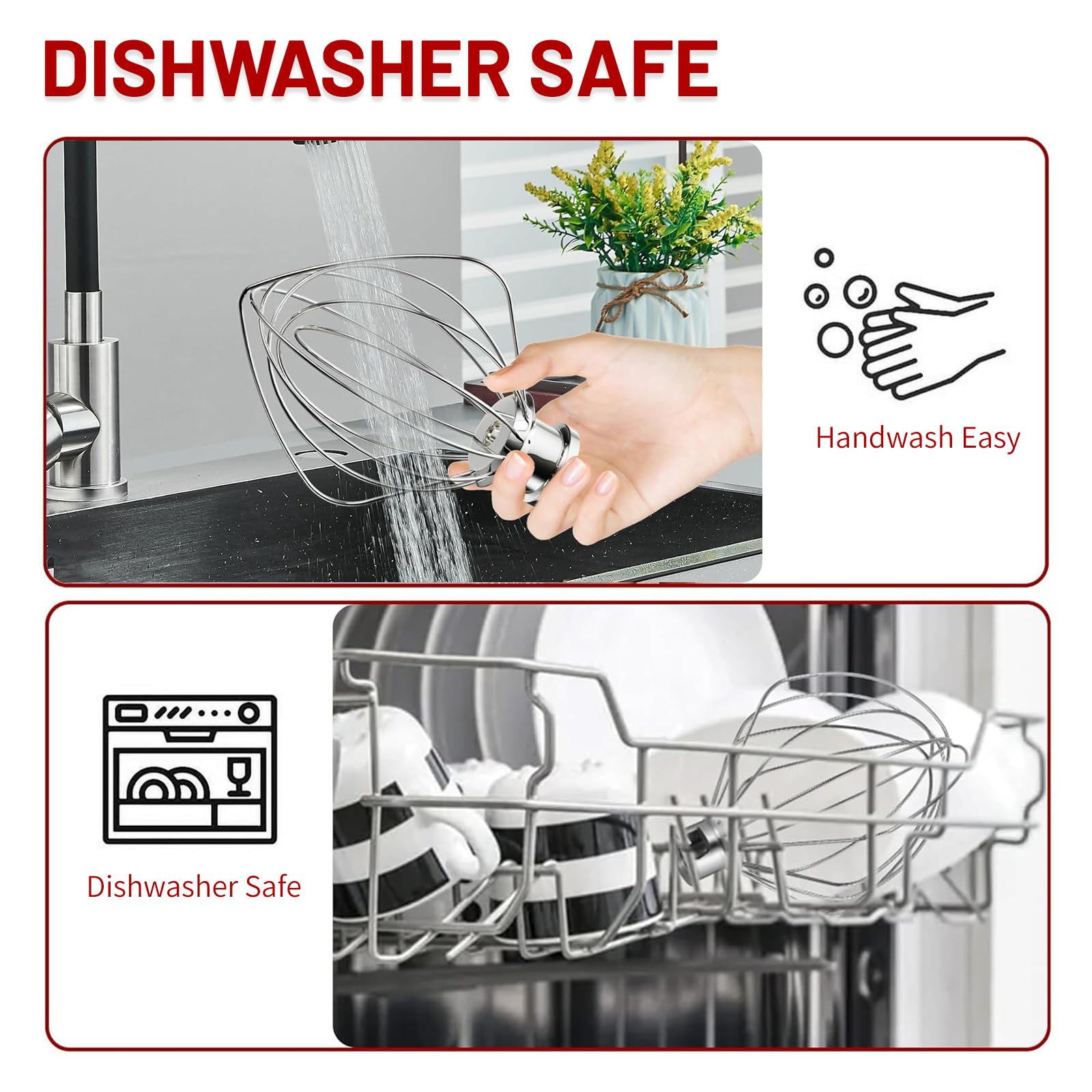 Exact compatibility with 4.5- and 5-quart tilt-head KitchenAid models.