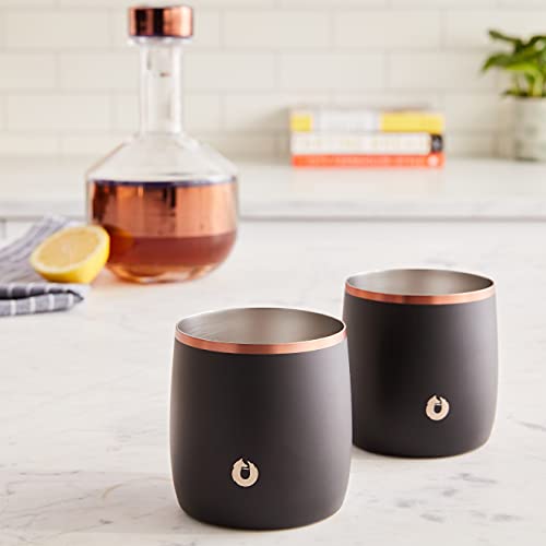 Snowfox pair expands serving options with coordinated barware.