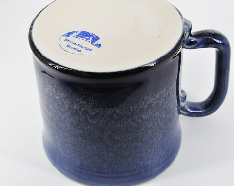 SnowSwept Studio Ol' Blue Frost glaze close-up reveals artisanal texture.