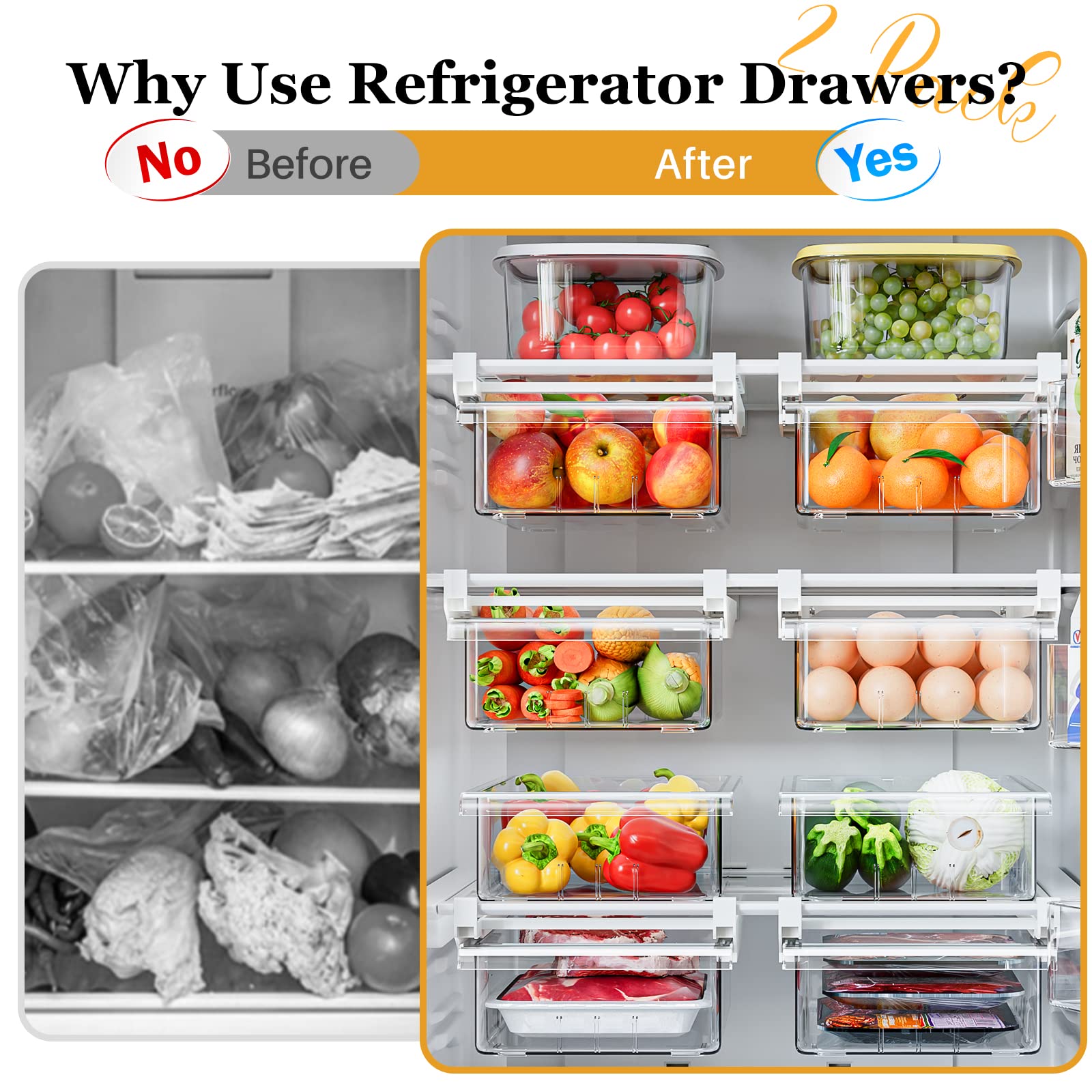 SNSLXH easy-clean removable drawers simplify washing