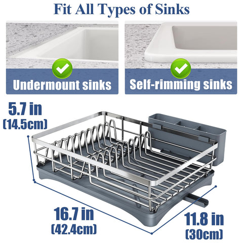 SNTD assembled rack with elevated rails protecting dishes.
