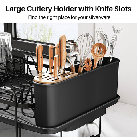 SNTD dish-drying-rack-countertop-storage optimizes small kitchens for better space use.