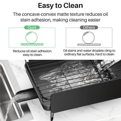 SNTD dish-drying-rack-easy-assembly quick setup without tools.