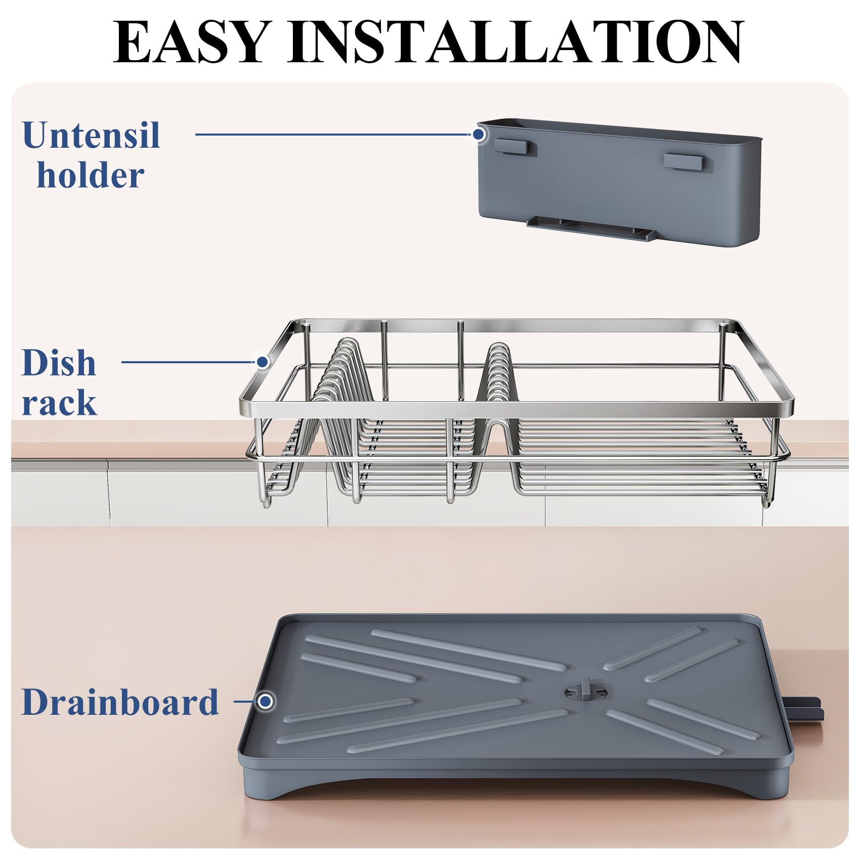 SNTD easy-install setup without tools for quick use.