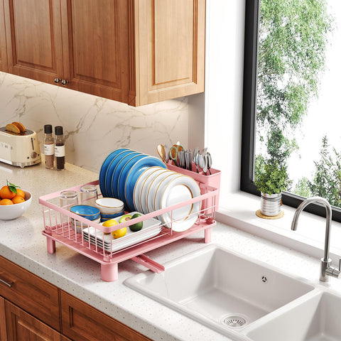 SNTD rust-resistant stainless steel with plastic drainboard for daily use.