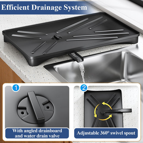 SNTD dish drying rack made from rustproof steel for longevity.