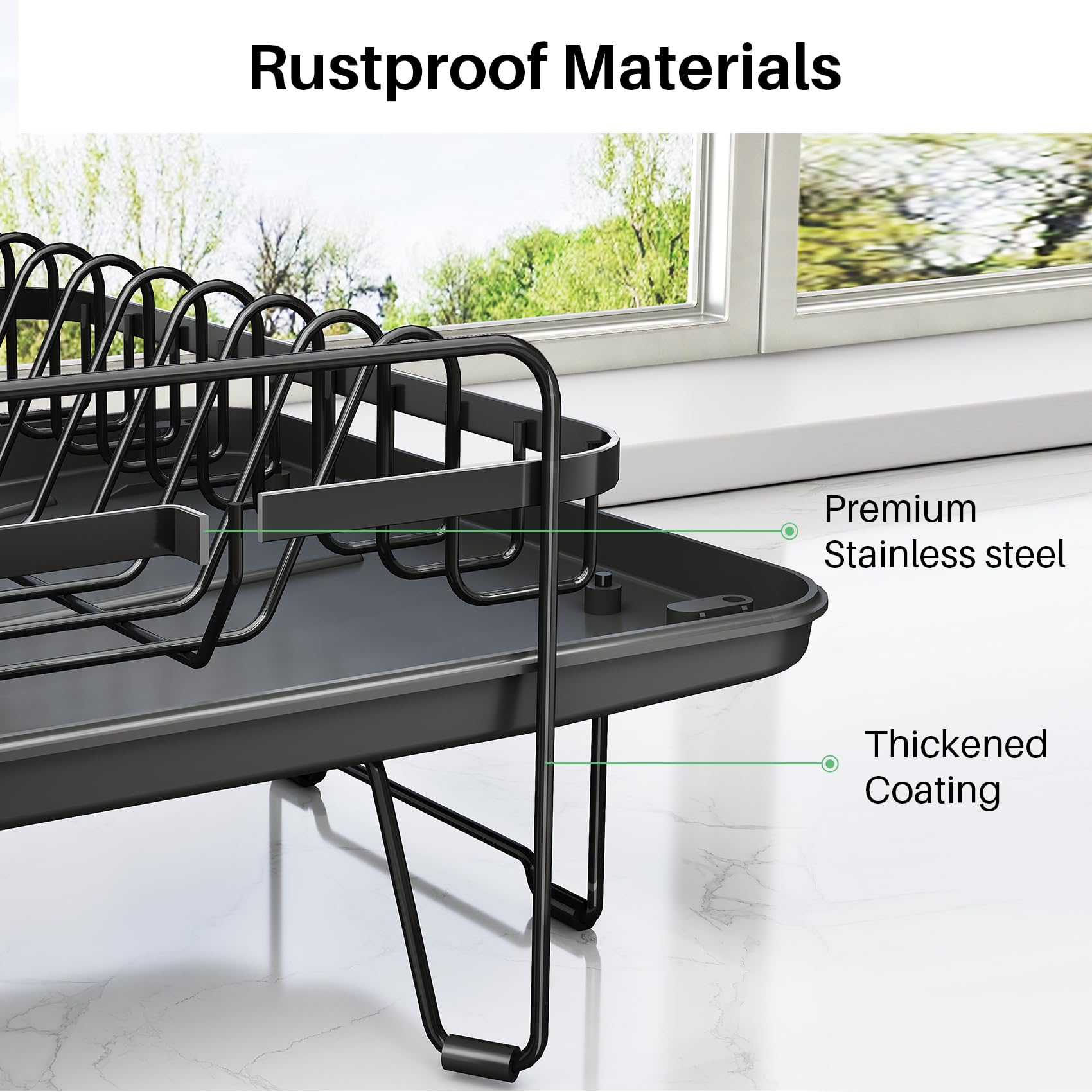 SNTD dishware-organization-solution tidies utensils and cookware after washing.