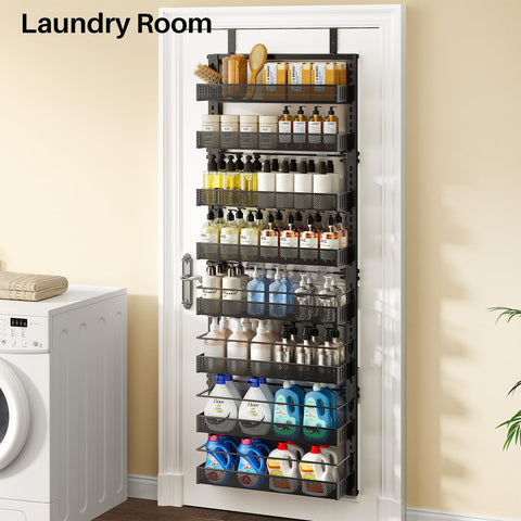 SNTD ready-to-install design enhances kitchen organization behind doors.