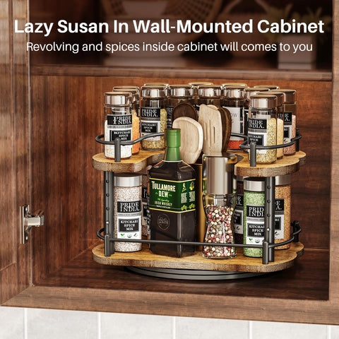 SNTD Lazy Susan quick 5 minute assembly for fast setup.