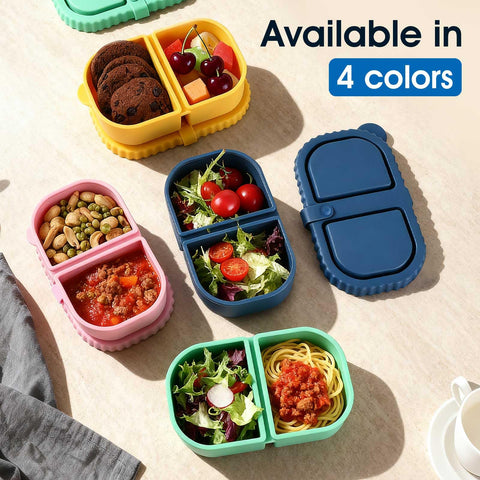 Snuggery Snackle Box is stackable, saving cabinet space.