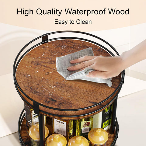 Snughome bathroom cosmetics and toiletries storage on vanity