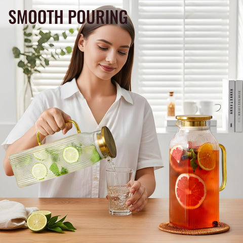Snuvid gift-ready glass pitcher packaged for gifting occasions