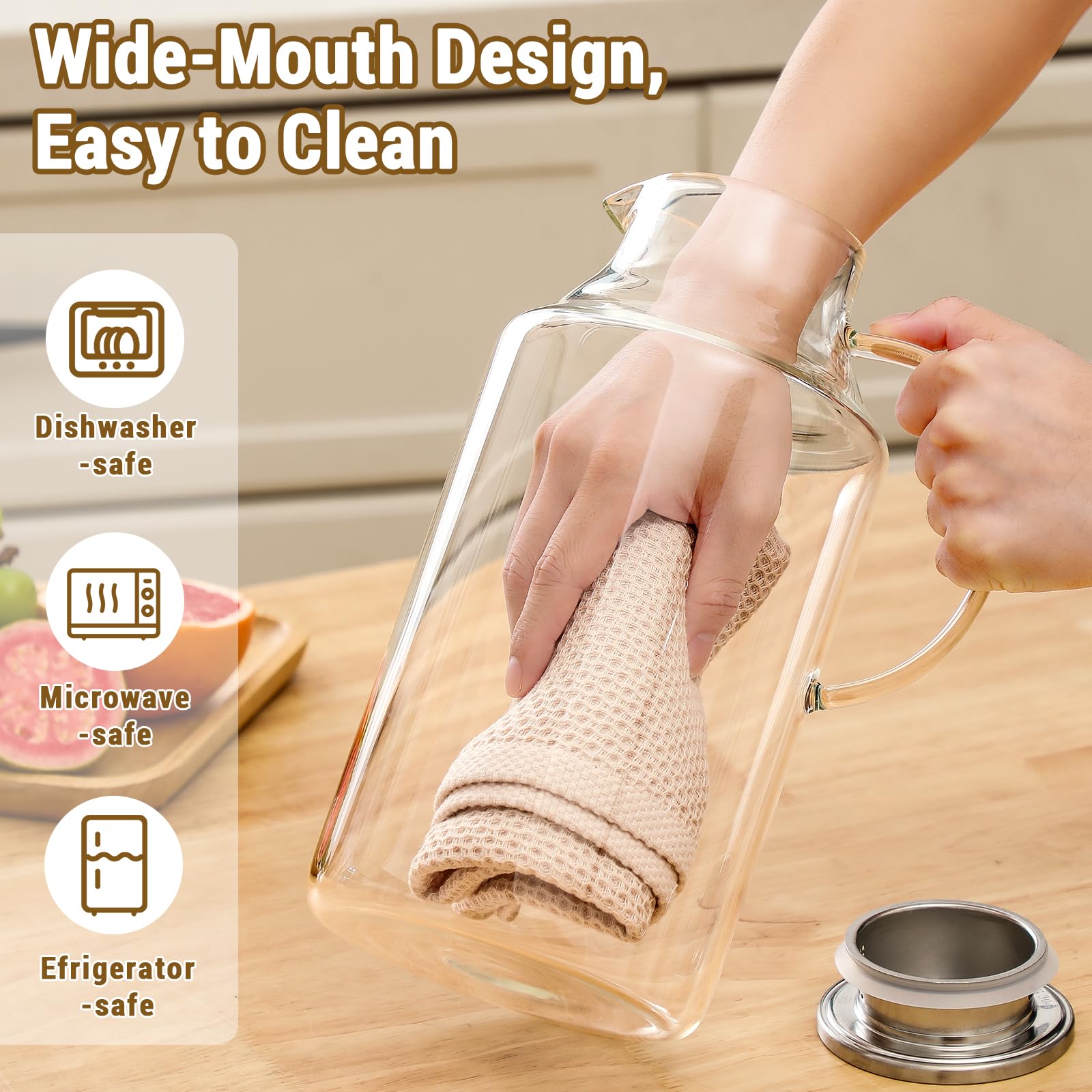 Snuvid pitcher in gift box, ideal for housewarmings.