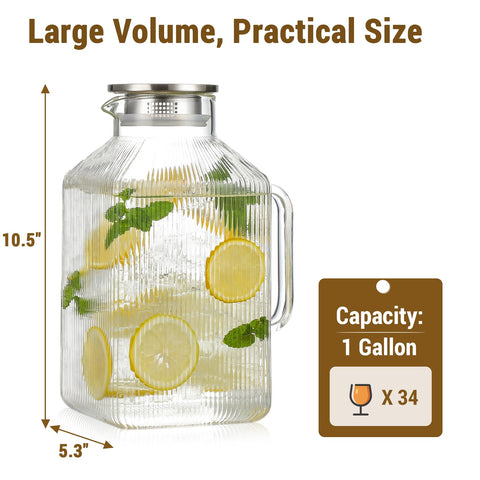 Snuvid stainless steel lid provides dual-pour options for tea leaves or quick refills.