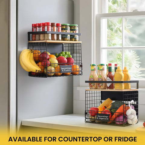 Snuvid Wider Shelf large top shelf with reinforced edge guards.