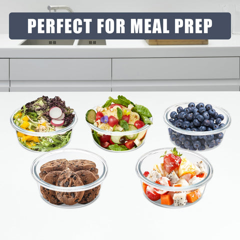 SOACOAKO 13oz container microwave-use-ready without lids
