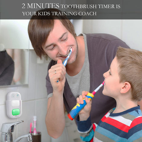 SOARING timer green indicator signals start of brushing