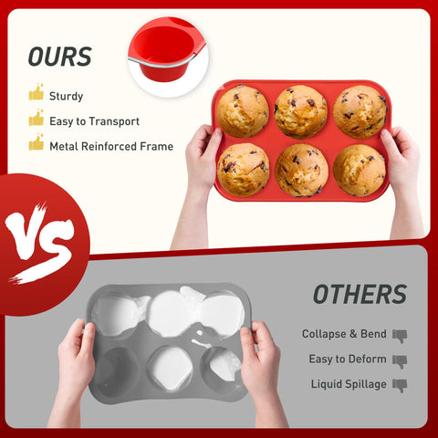 Socisen 2-pack close-up highlights 3.5 inch top diameter for precise portions.