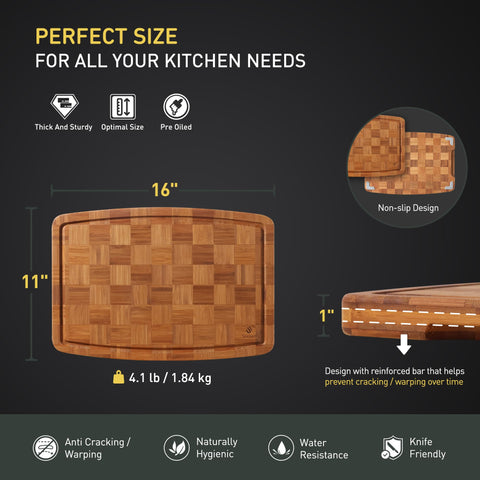 Socisen 5-layer bamboo board core for durability and warp resistance.